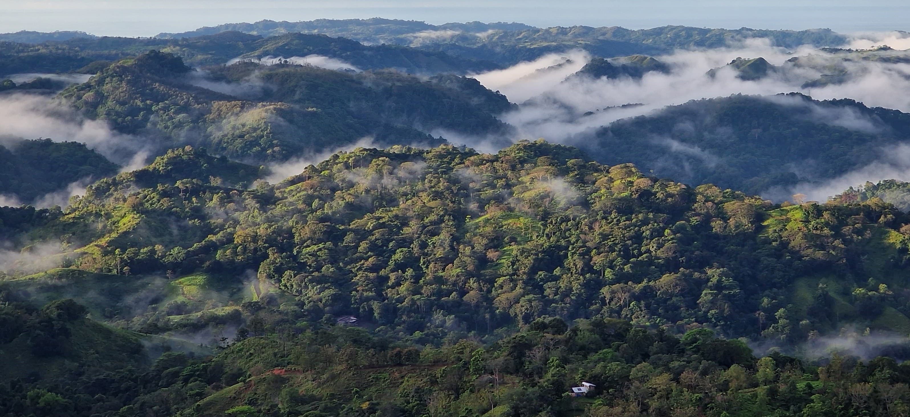 Costa Rica mountain landscape