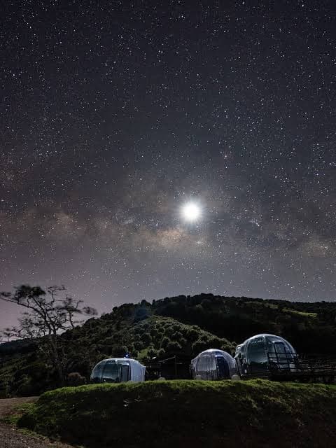 Milky Way over a dark sky site in Costa Rica